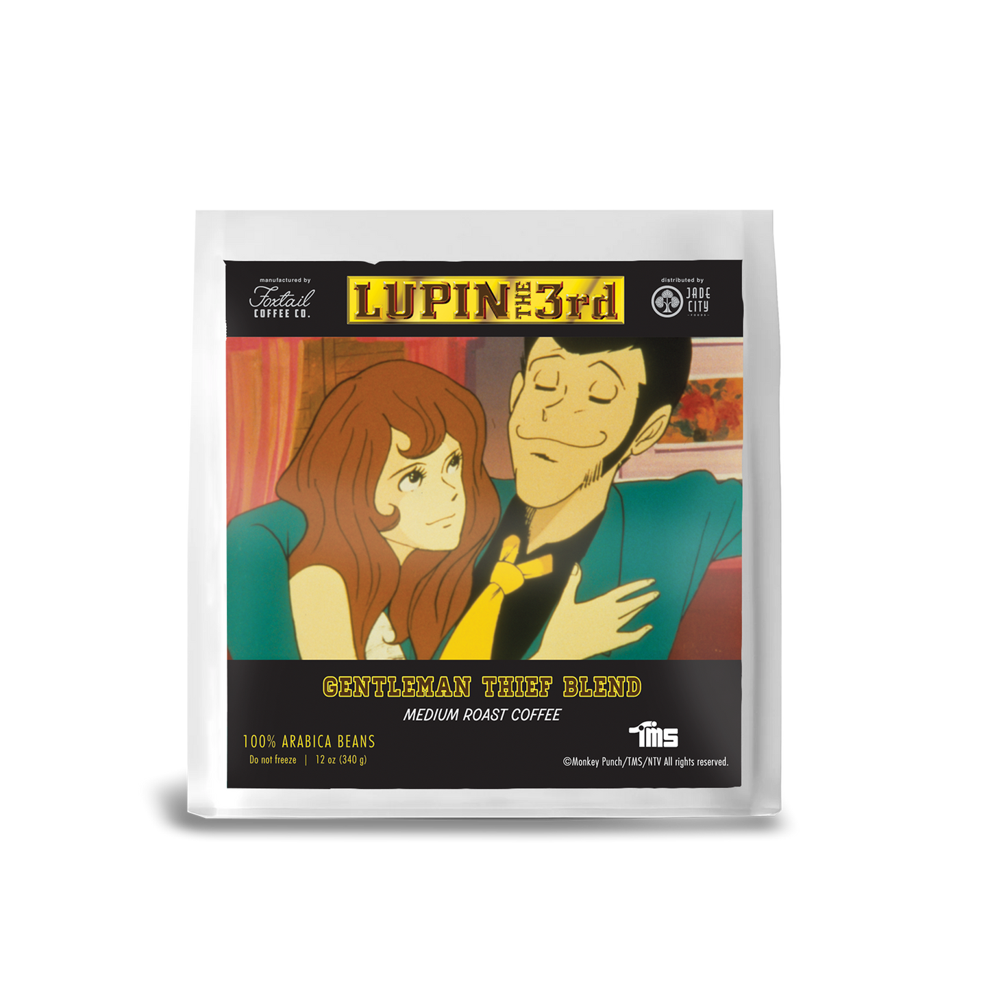 LUPIN the 3rd Gentleman Thief Blend : Medium Roast Coffee