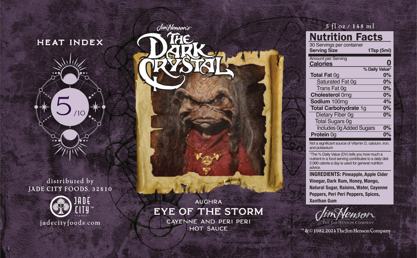 Aughra's Eye of the Storm : Cayenne & Peri Peri Hot Sauce