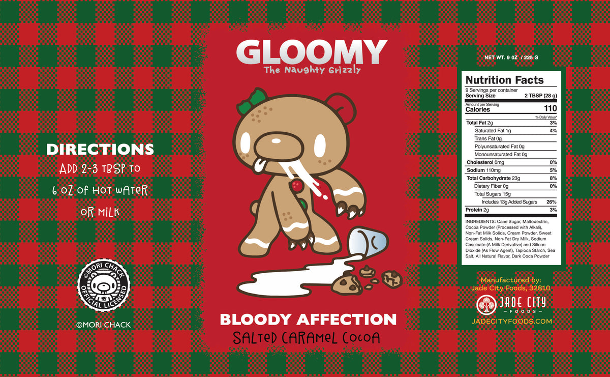 Gloomy The Naughty Grizzly Bloody Affection : Salted Caramel Cocoa