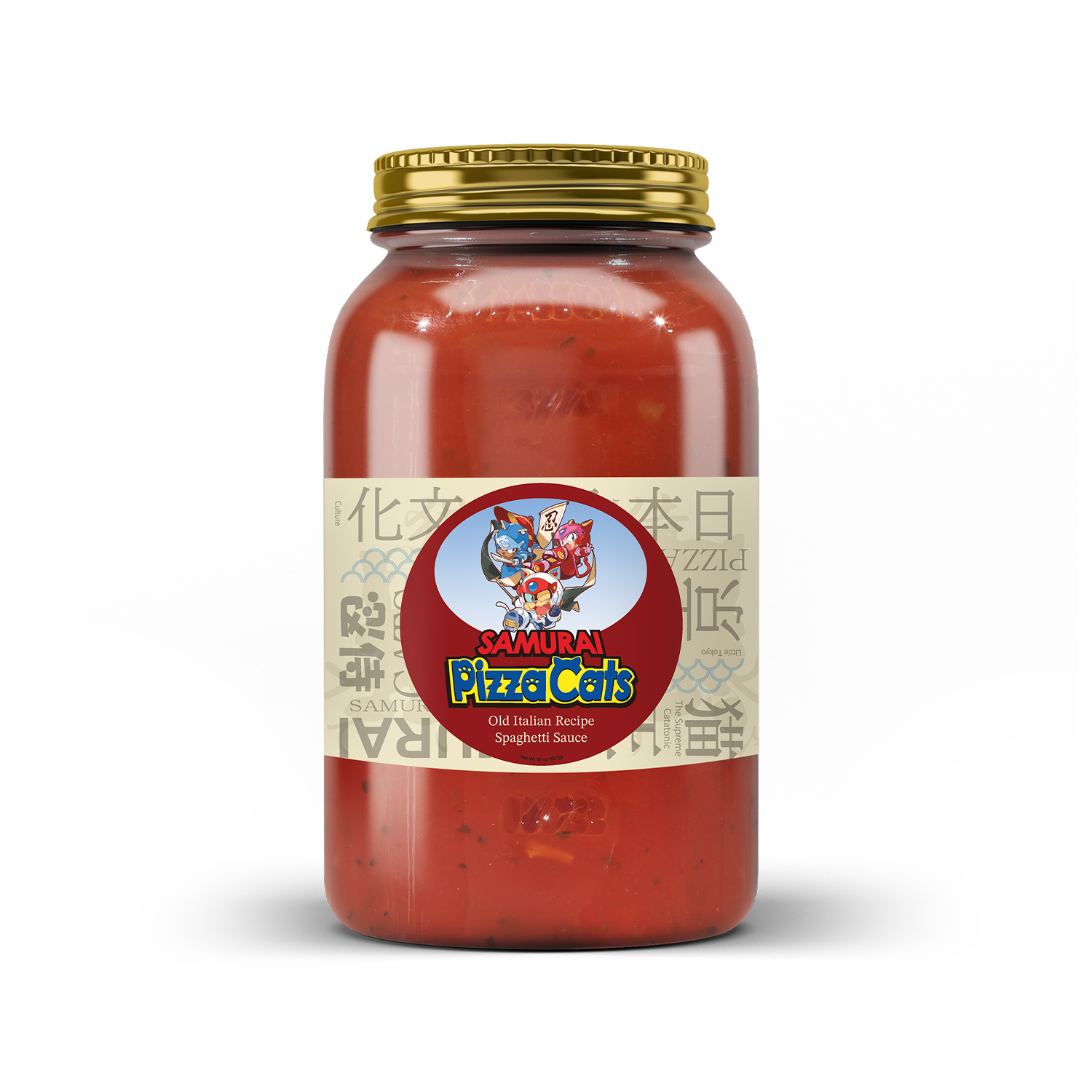 Samurai Pizza Cats : Old Italian Recipe Spaghetti Sauce – Jade