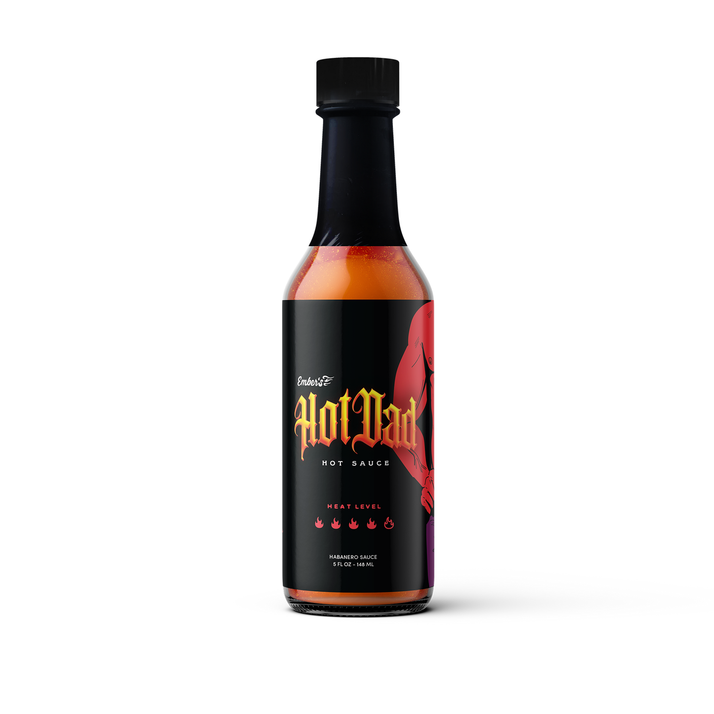 Ember's Hot Dad : Habanero Hot Sauce