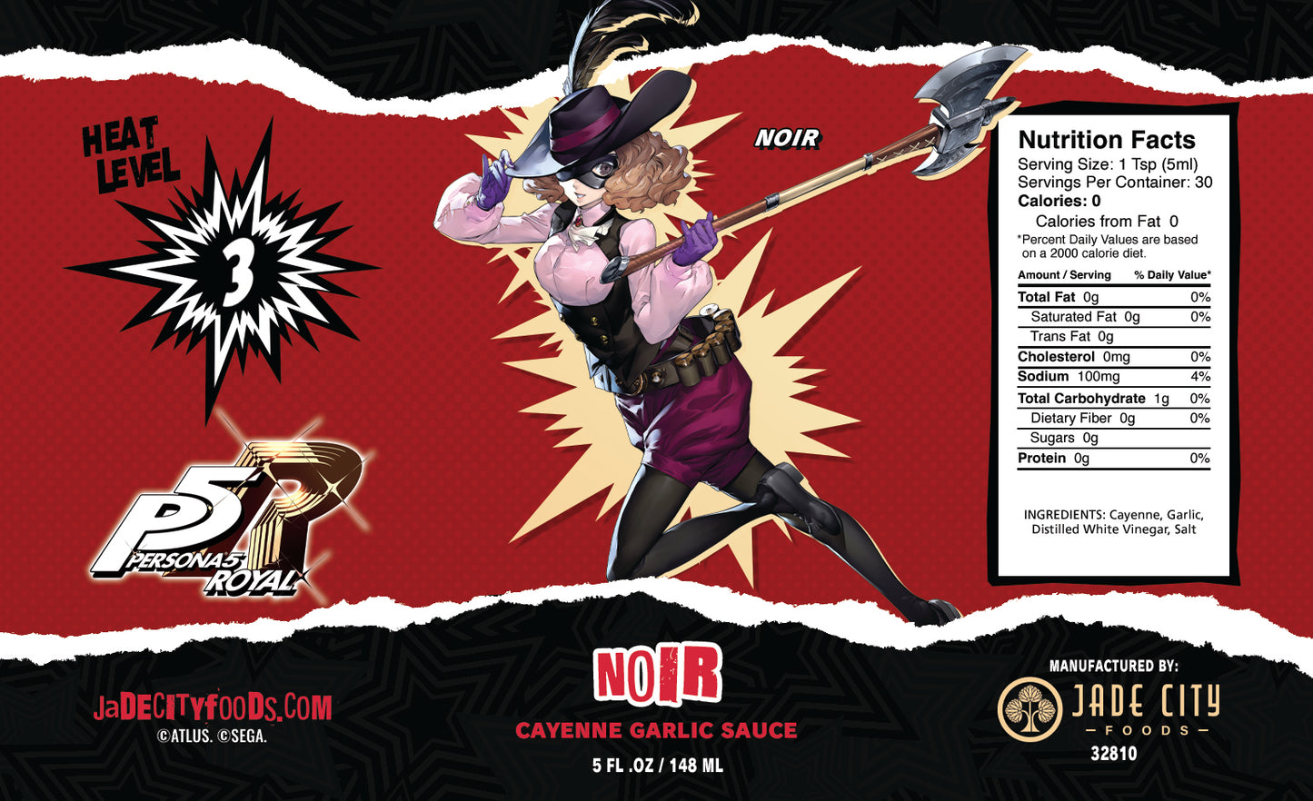 Noir : Cayenne Garlic Sauce