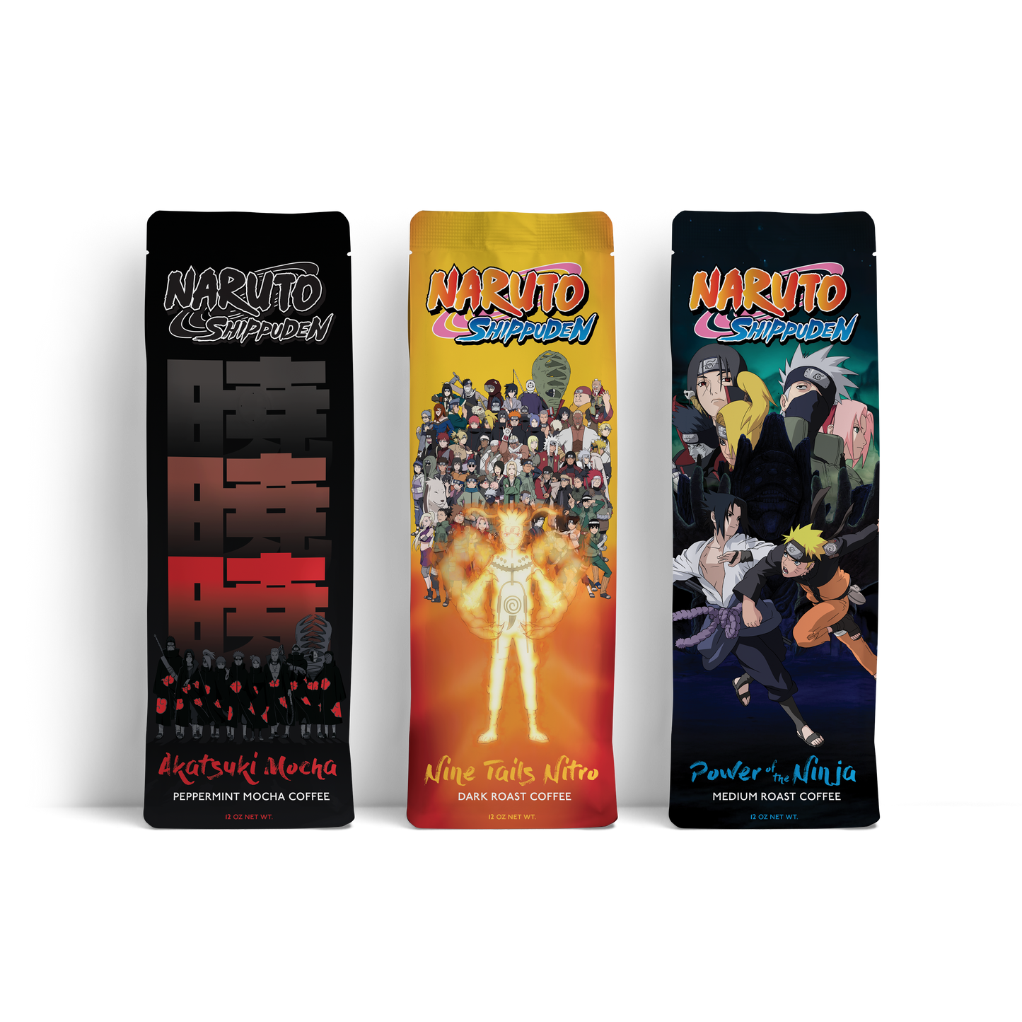 Naruto Coffee 3-Pack