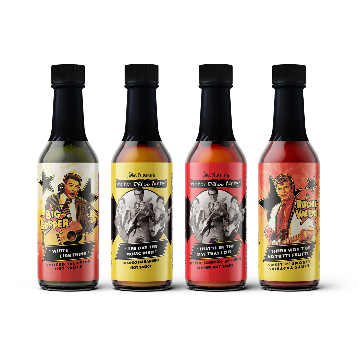 Winter Dance Party Hot Sauce : 4-Pack
