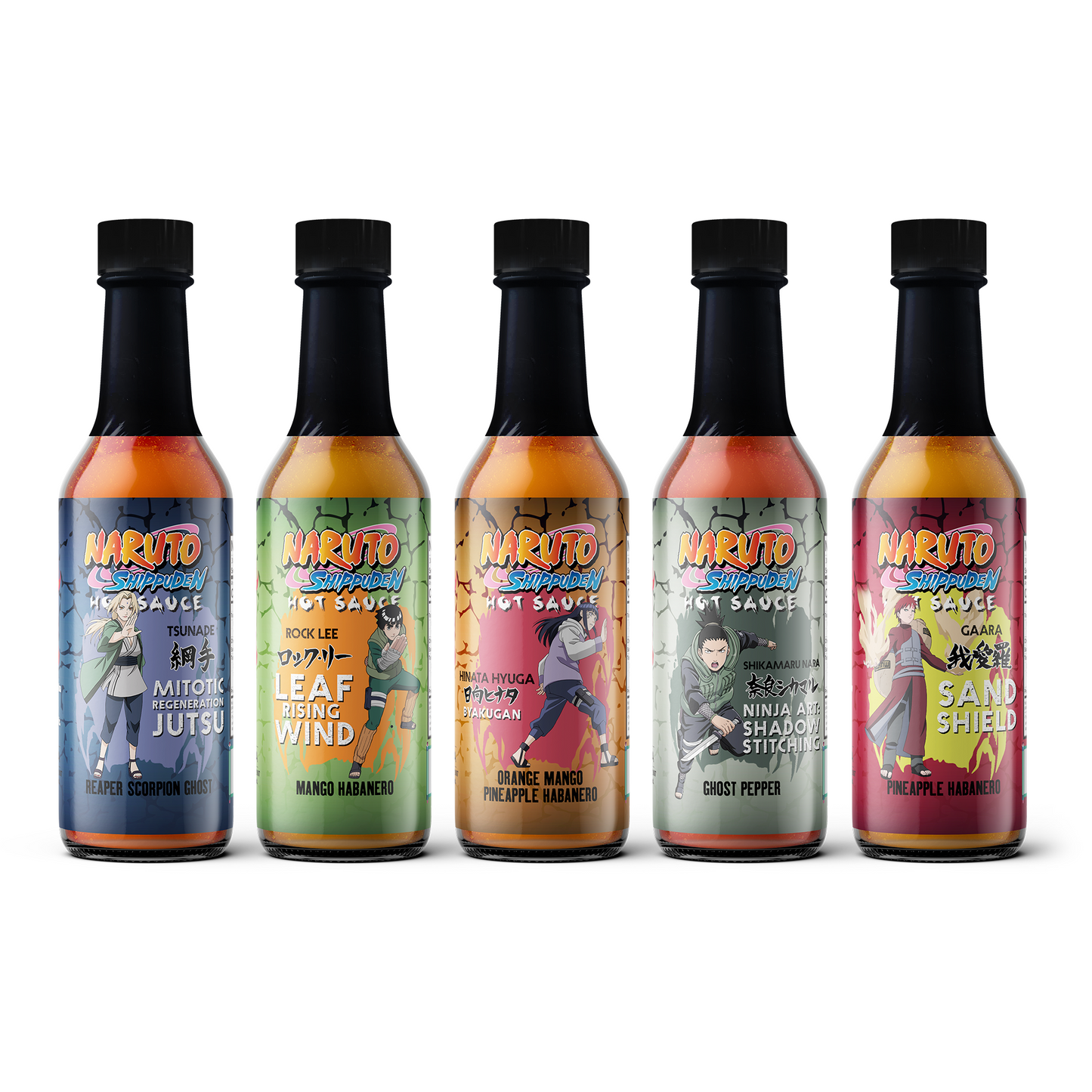 Naruto Hot Sauce 5-Pack : Series 2