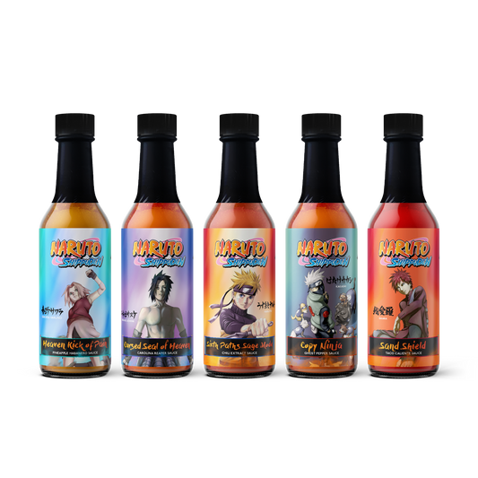 Naruto Hot Sauce 5-Pack