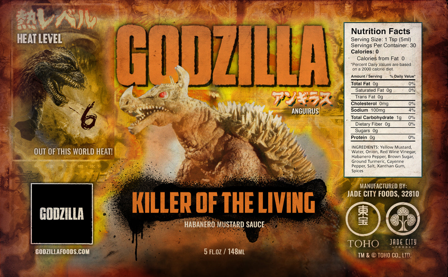 Angiurus' Killer of the Living: Habanero Mustard Sauce