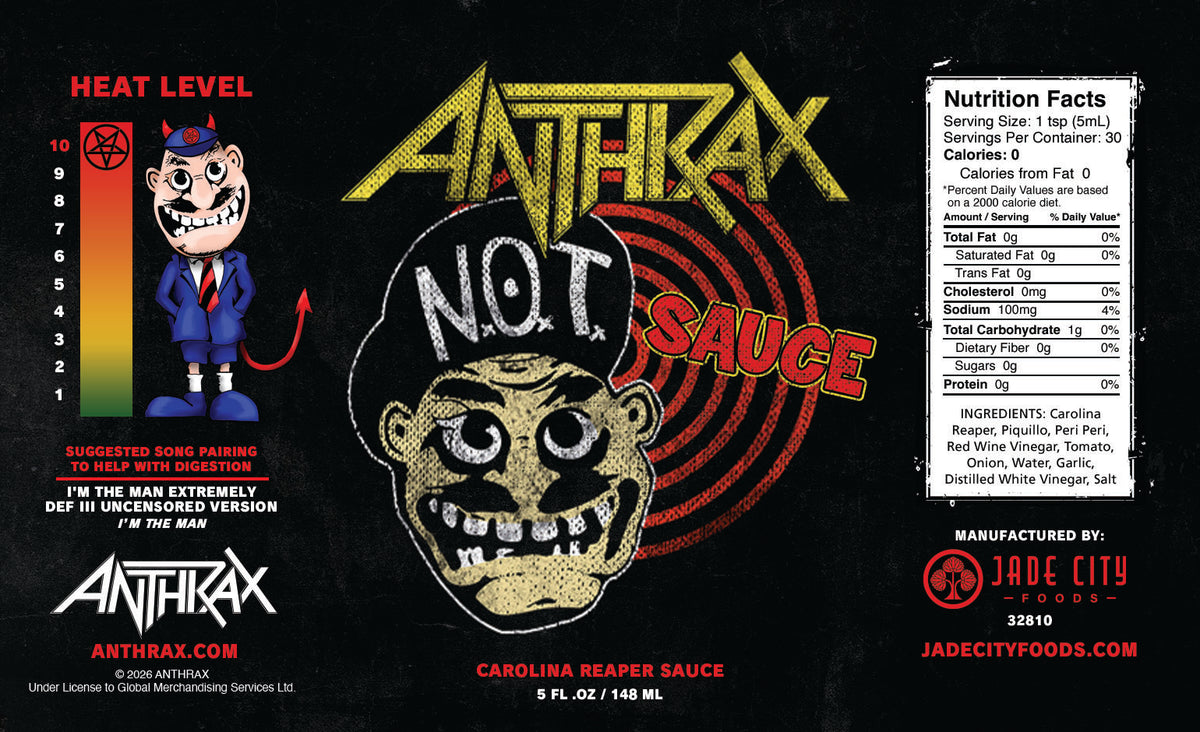 Anthrax N.O.T. Sauce : Carolina Reaper Sauce