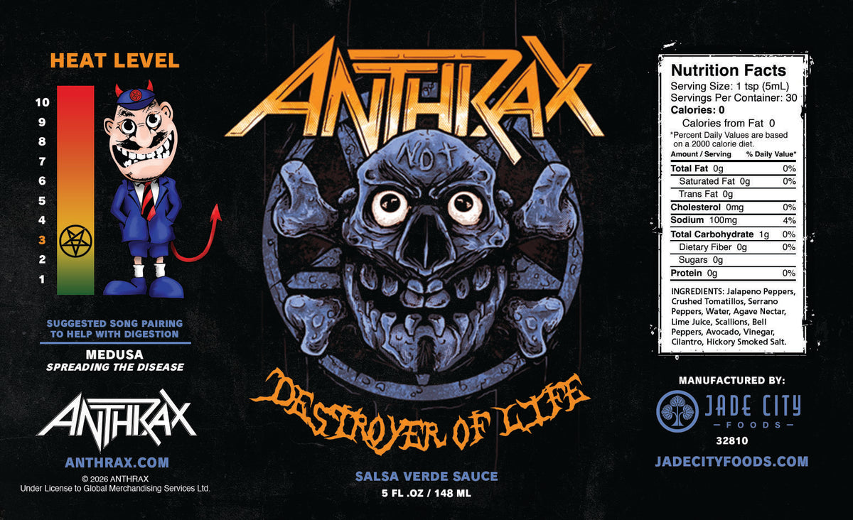 Anthrax Destroyer of Life : Salsa Verde Sauce