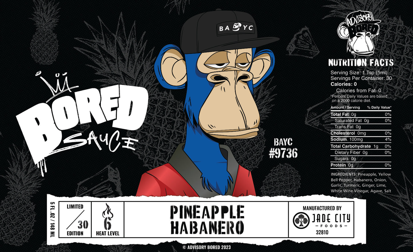 Bored Sauce #9736 : Pineapple Habanero