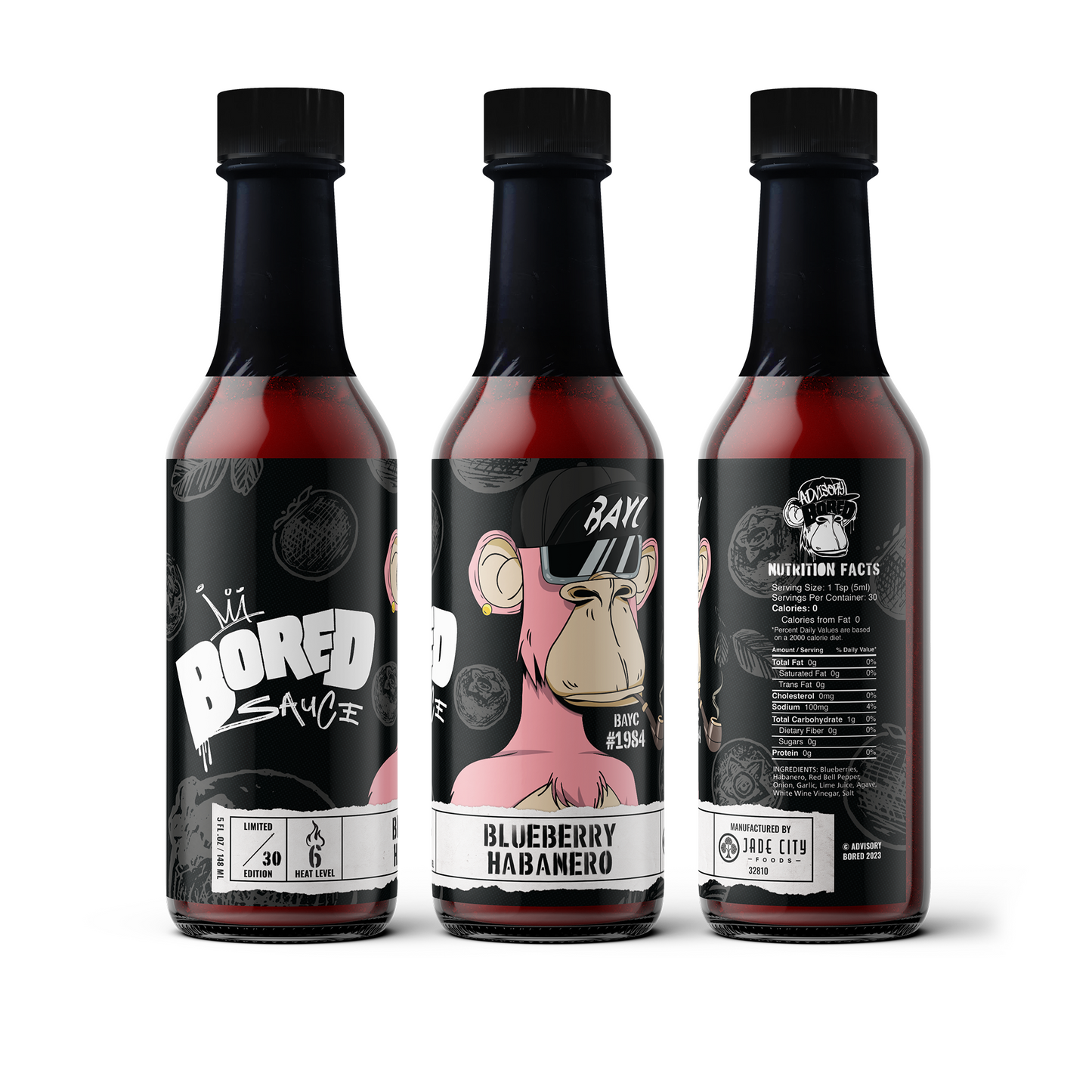 Bored Sauce #1984 : Blueberry Habanero