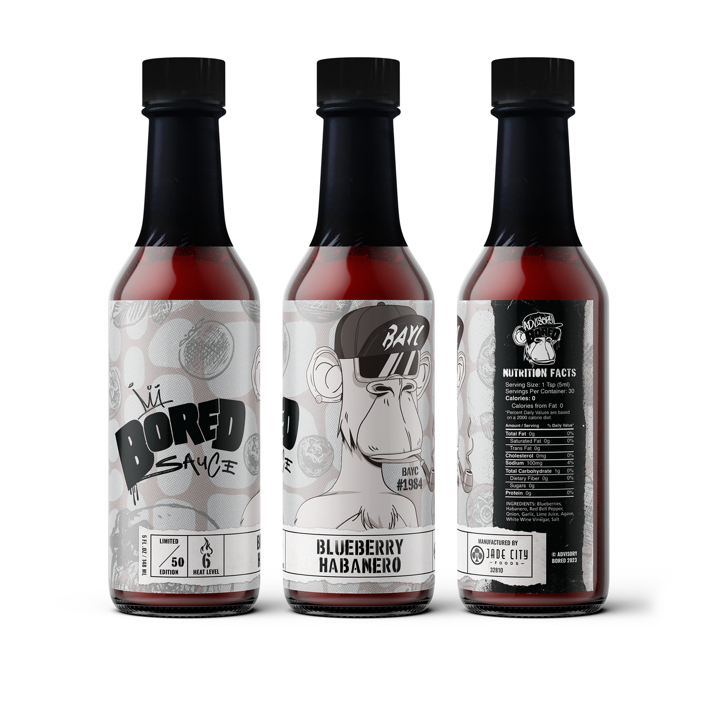Bored Sauce #1984 : Blueberry Habanero
