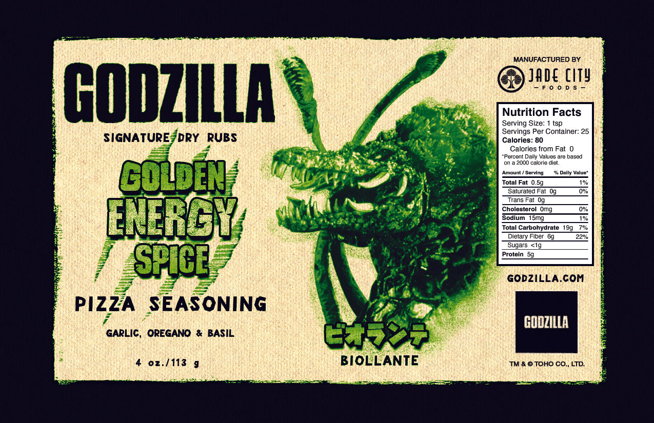 Biollante's Golden Energy Spice : Pizza Seasoning