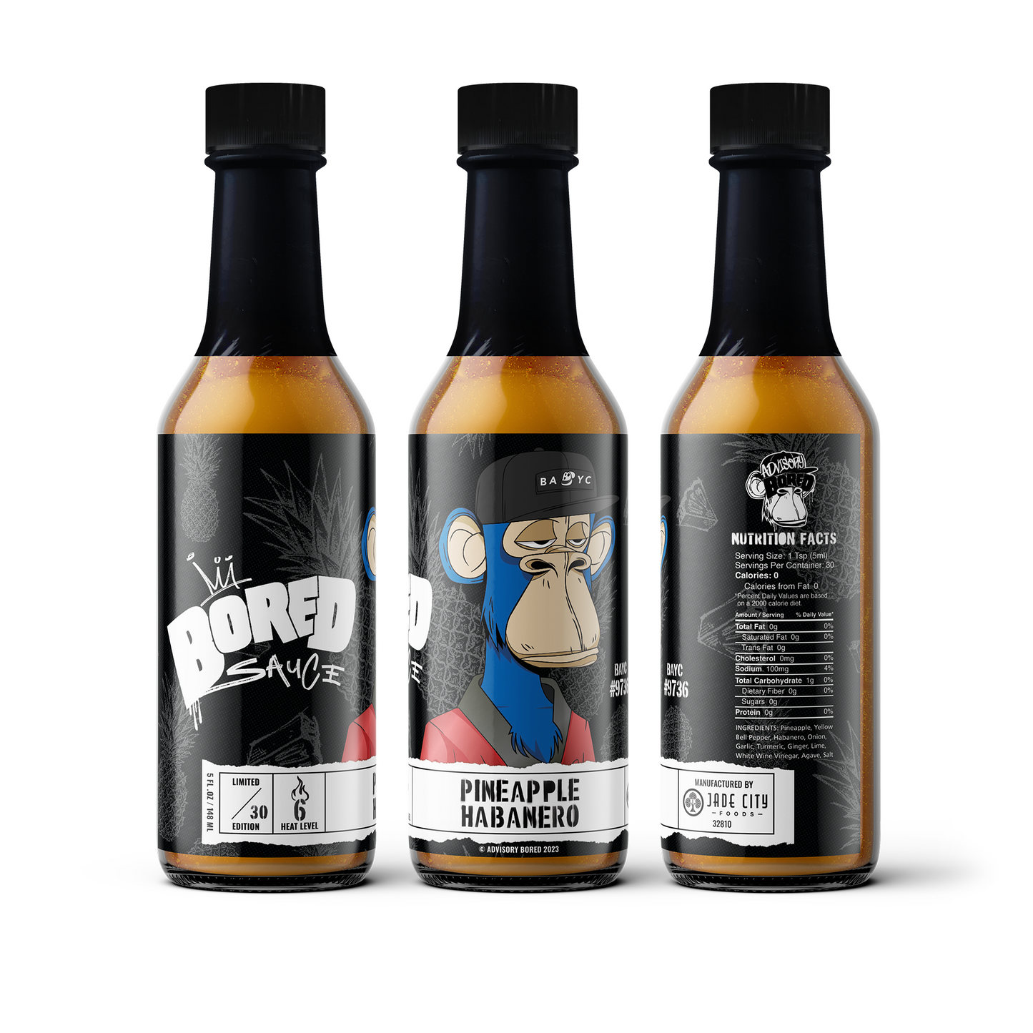 Bored Sauce #9736 : Pineapple Habanero