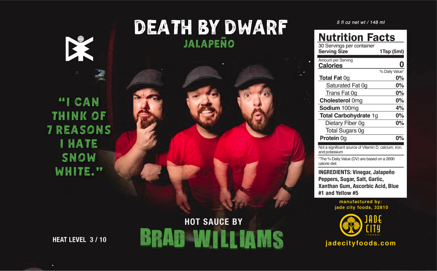 Death By Dwarf : Jalapeño Sauce