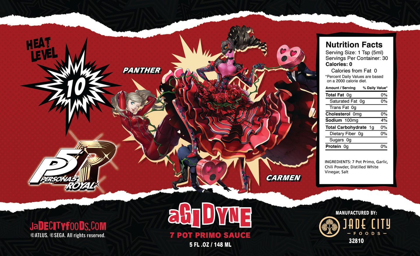 Agidyne : 7 Pot Primo Sauce