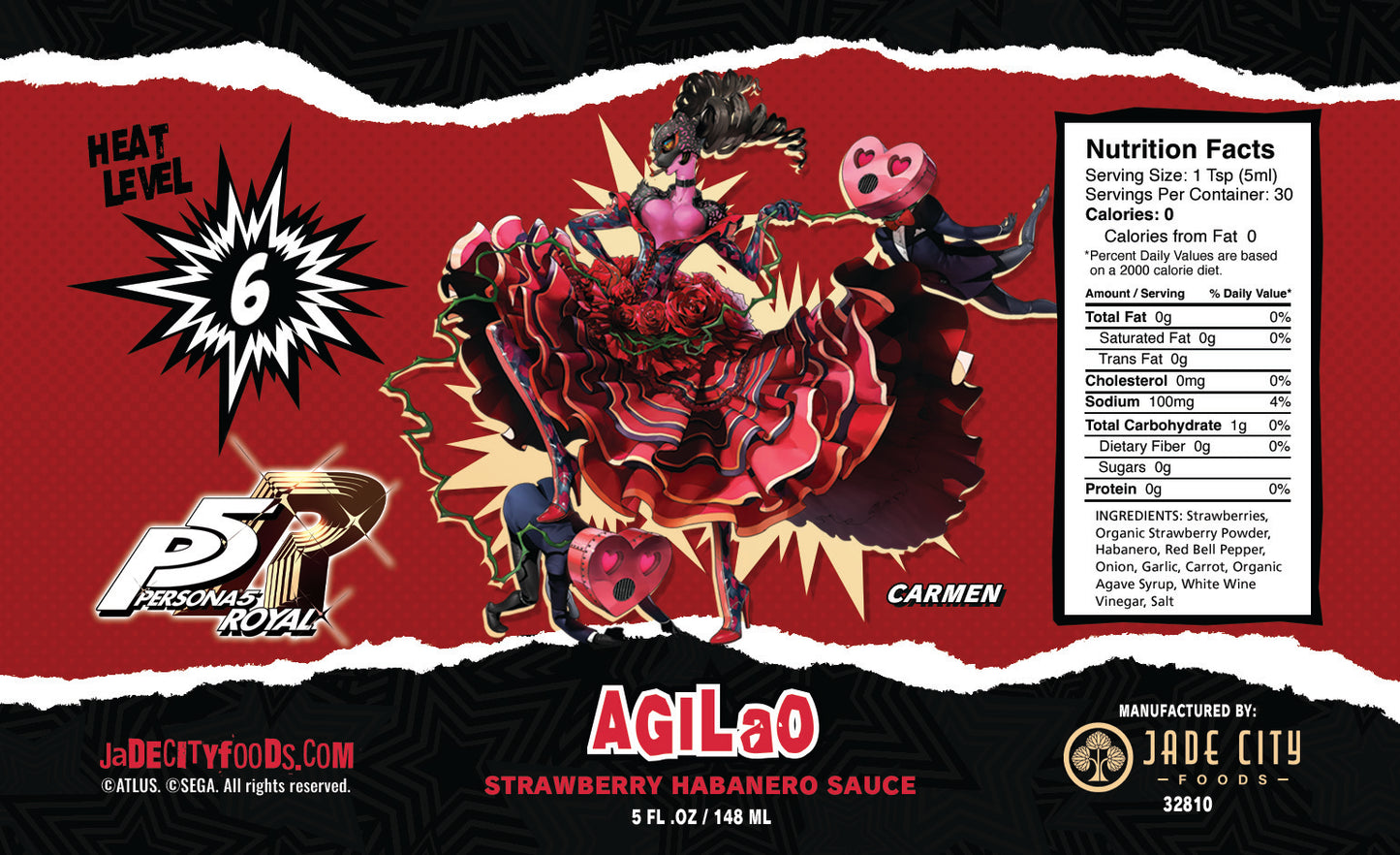 Persona 5 Royal : Hot Sauce 6-Pack Series 1