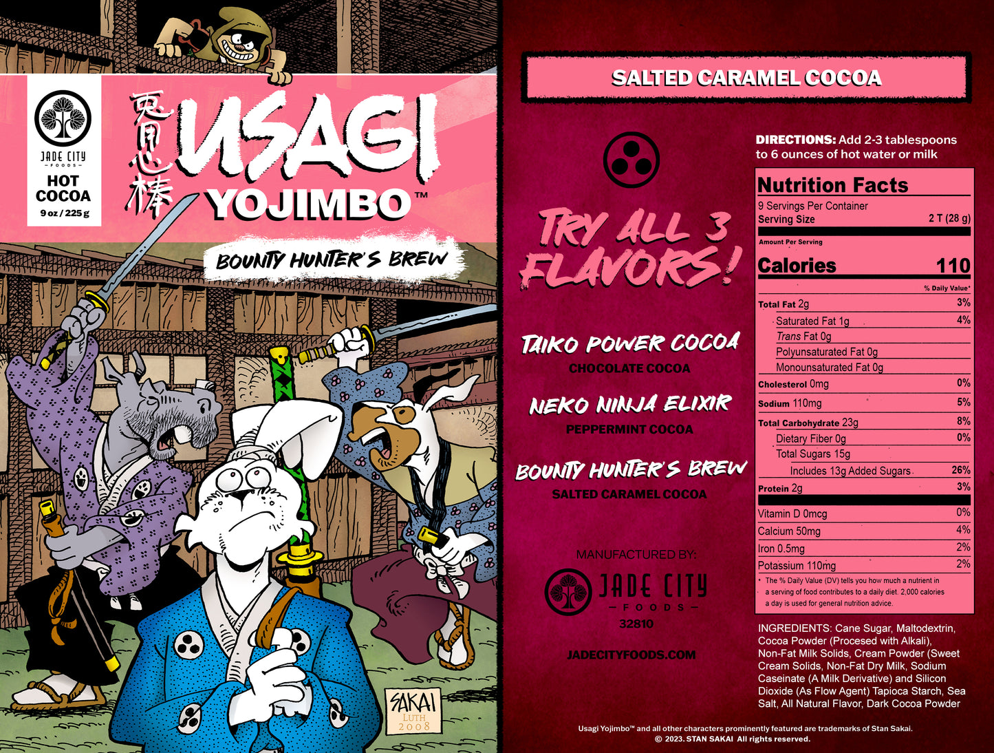 Usagi Yojimbo Hot Cocoa 3-Pack