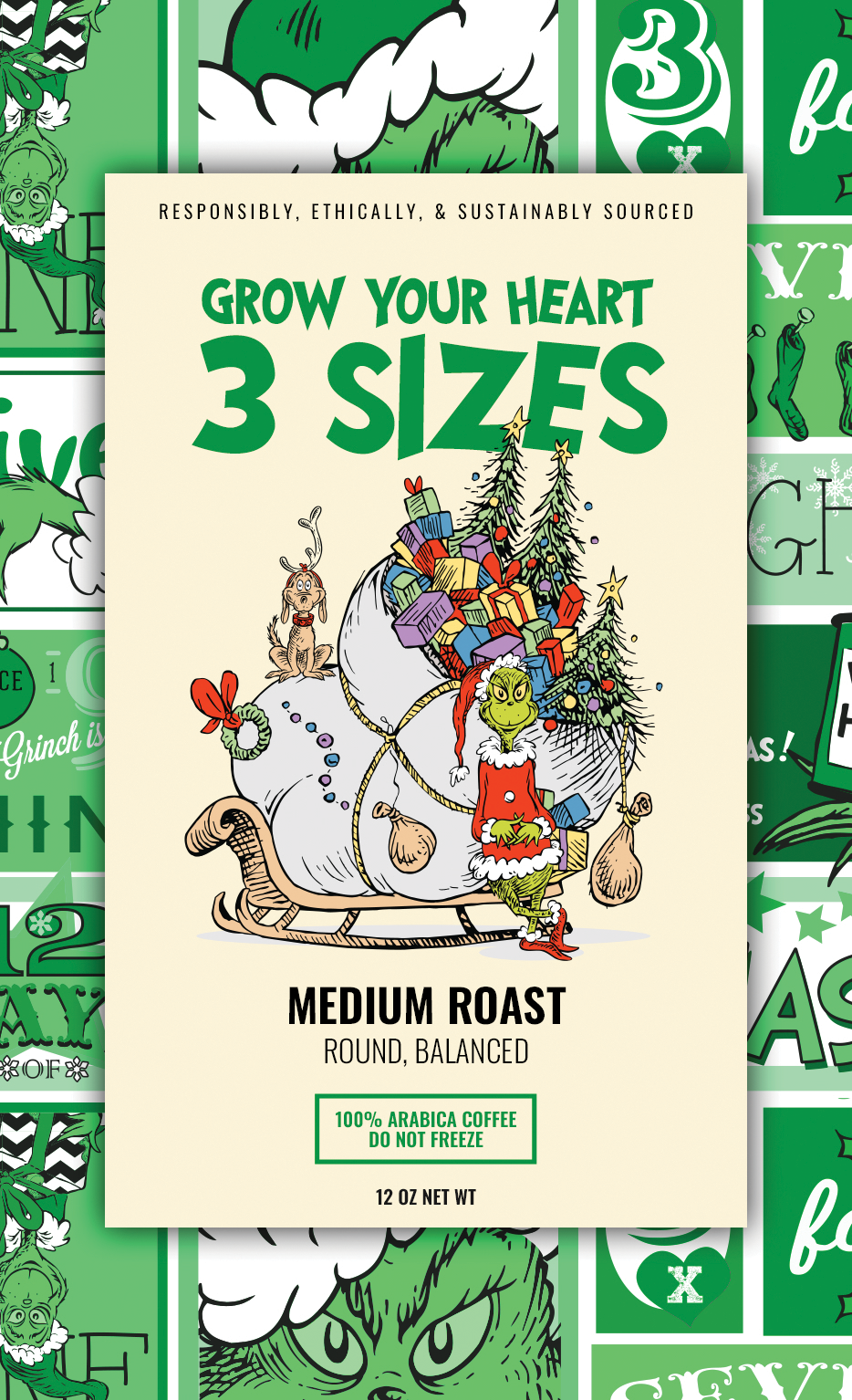 Grinch Coffee 5-Pack