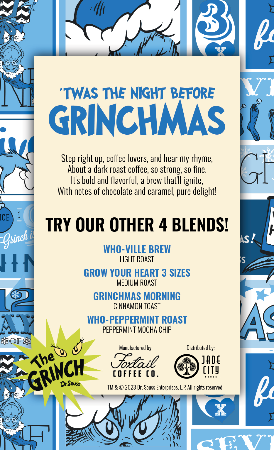Grinch Coffee 5-Pack