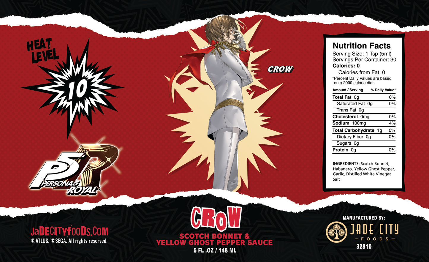 Persona 5 : Hot Sauce 6-Pack