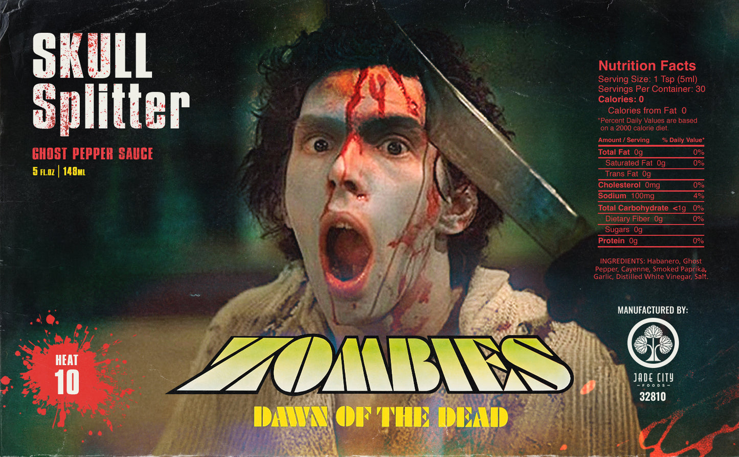 Dawn of the Dead Hot Sauce 5-Pack