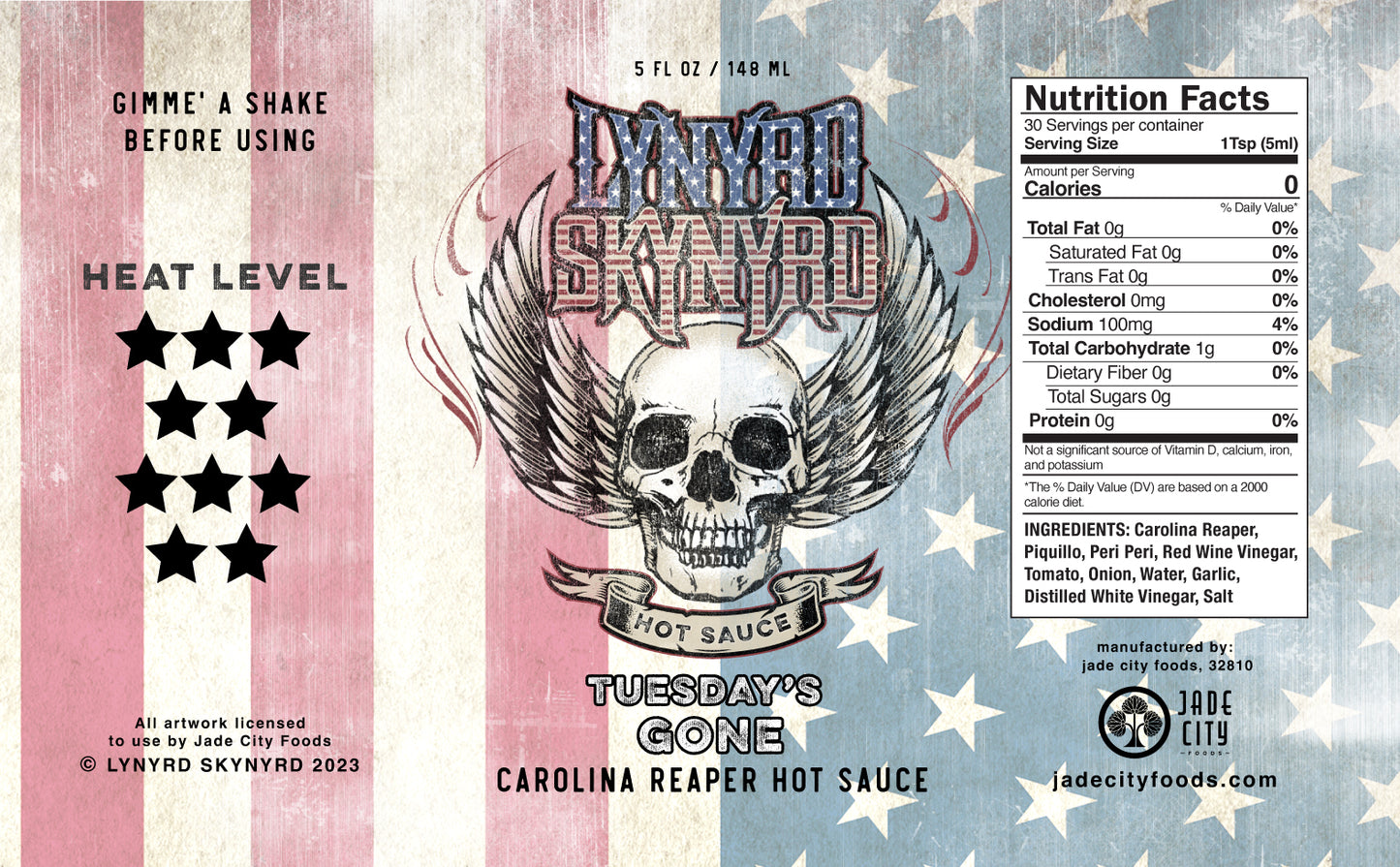 Tuesday's Gone : Carolina Reaper Sauce
