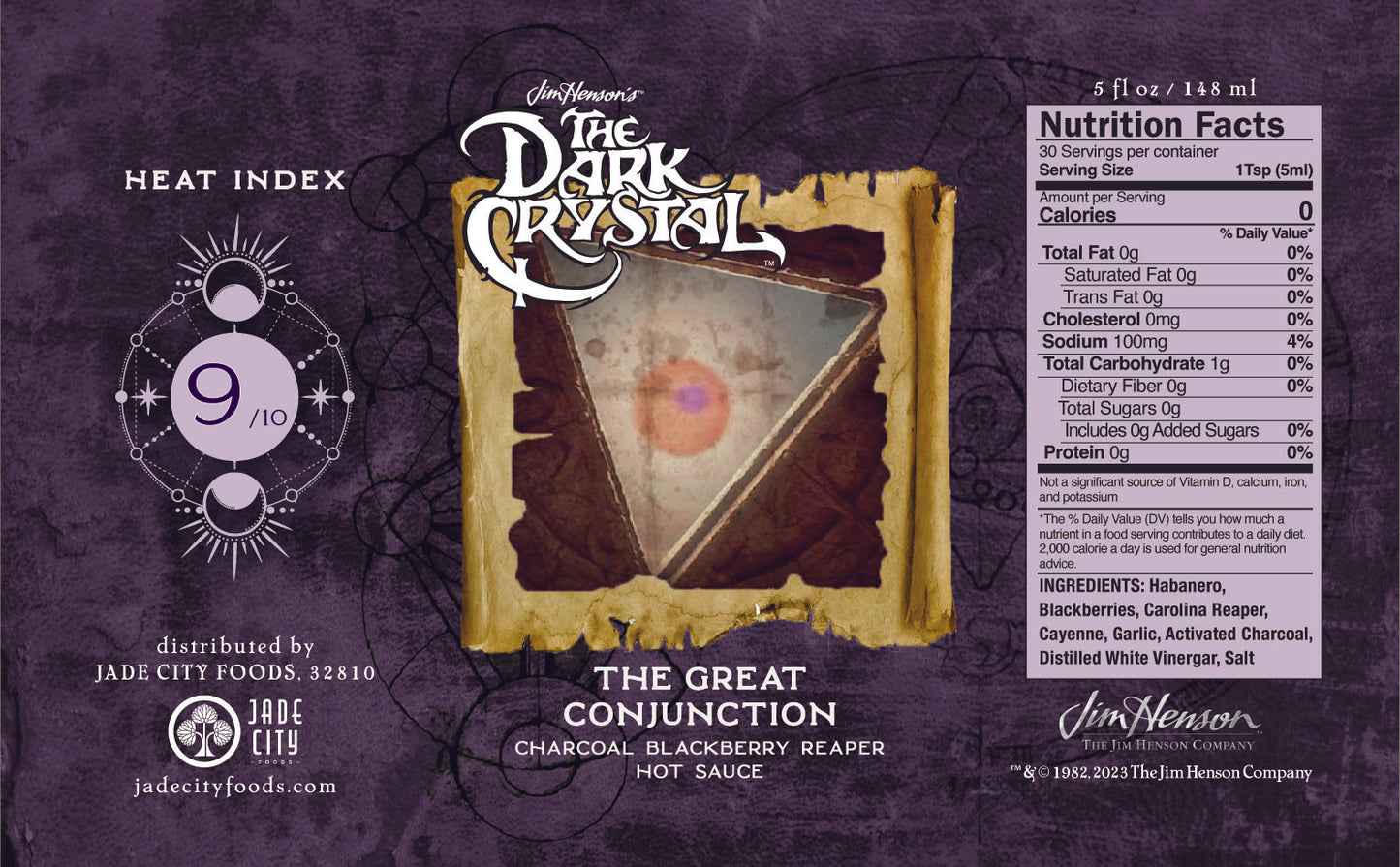 The Great Conjunction : Charcoal Blackberry Reaper Sauce