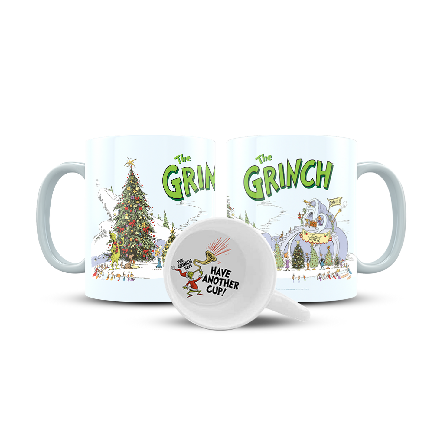 Grinch Mug Set