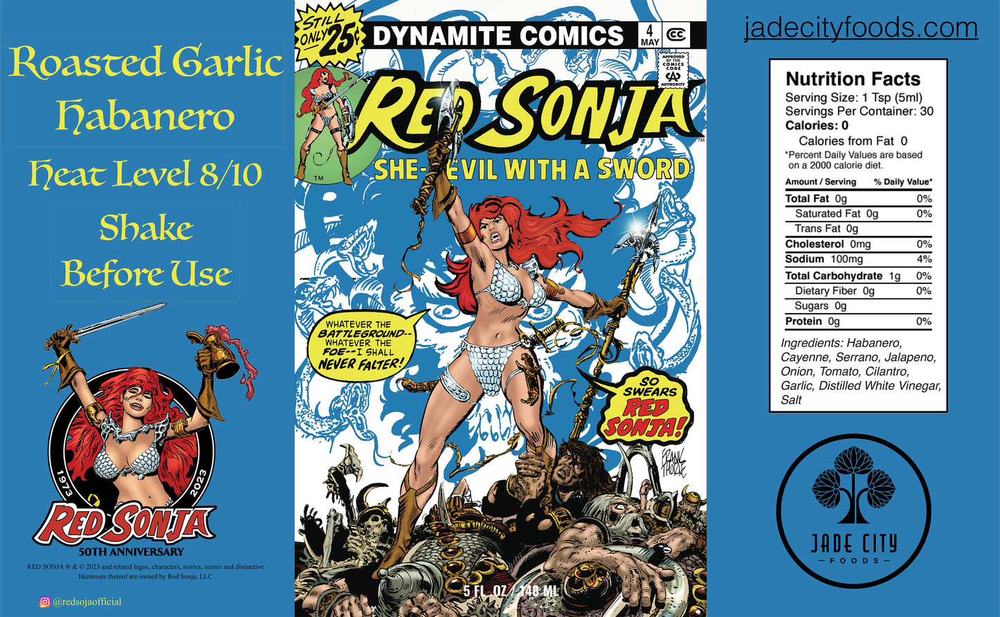 Red Sonja : Hot Sauce 5-Pack