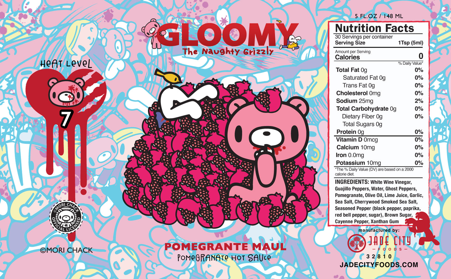 Pomegranate Maul : Pomegranate Hot Sauce