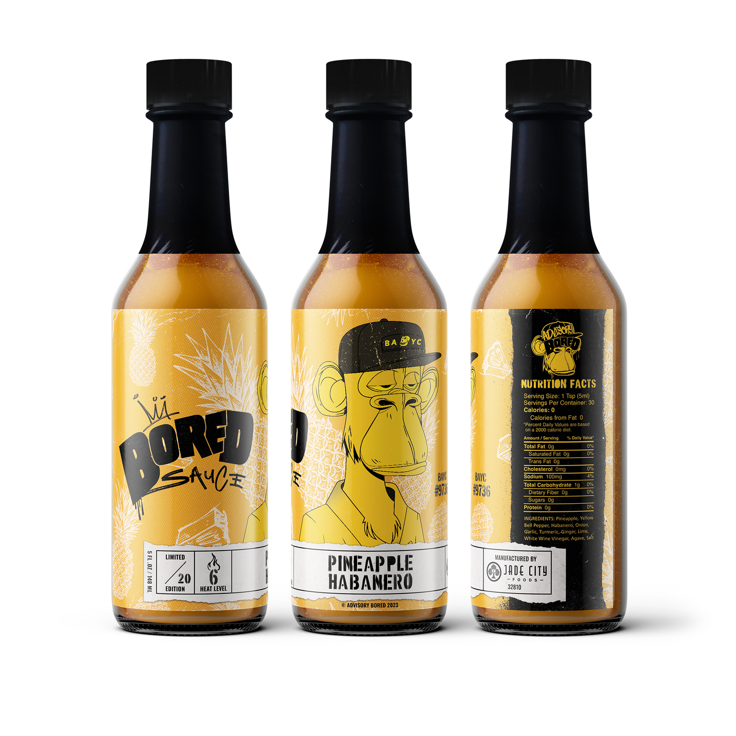 Bored Sauce #9736 : Pineapple Habanero