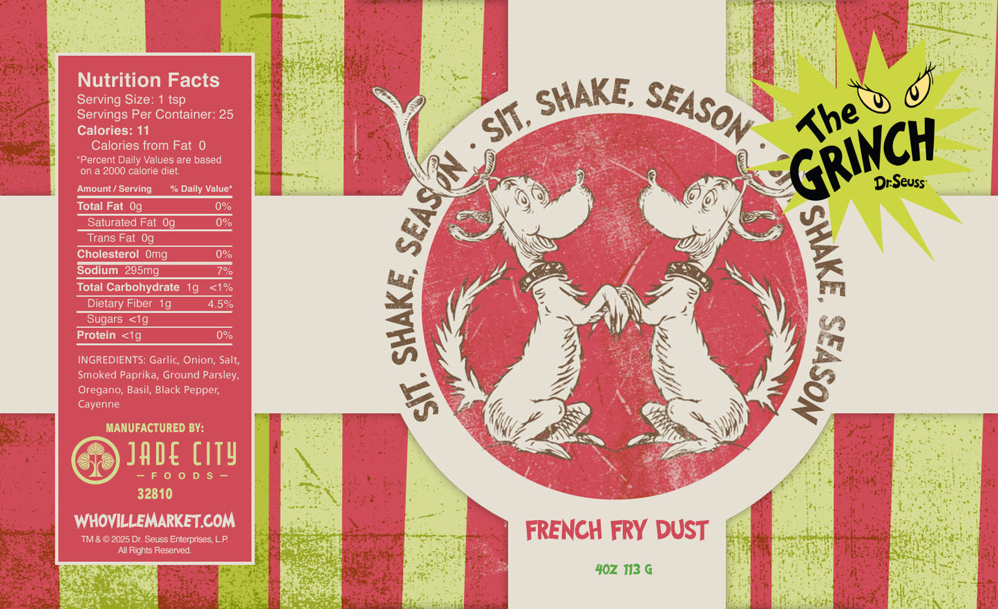 Grinch Seasonings 5-Pack