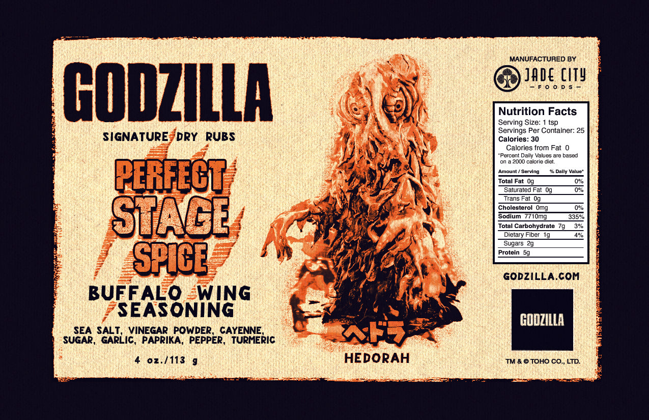 Hedorah's Perfect Stage Spice : Buffalo Wing Seasoning