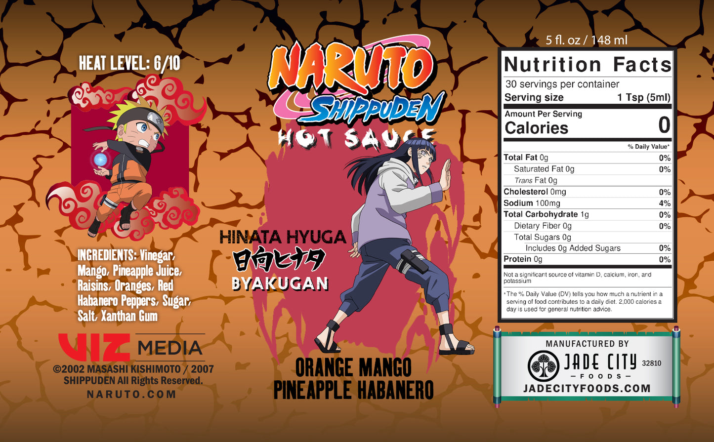 Hinata Hyuga's Byakugan : Orange Mango Pineapple Habanero Sauce