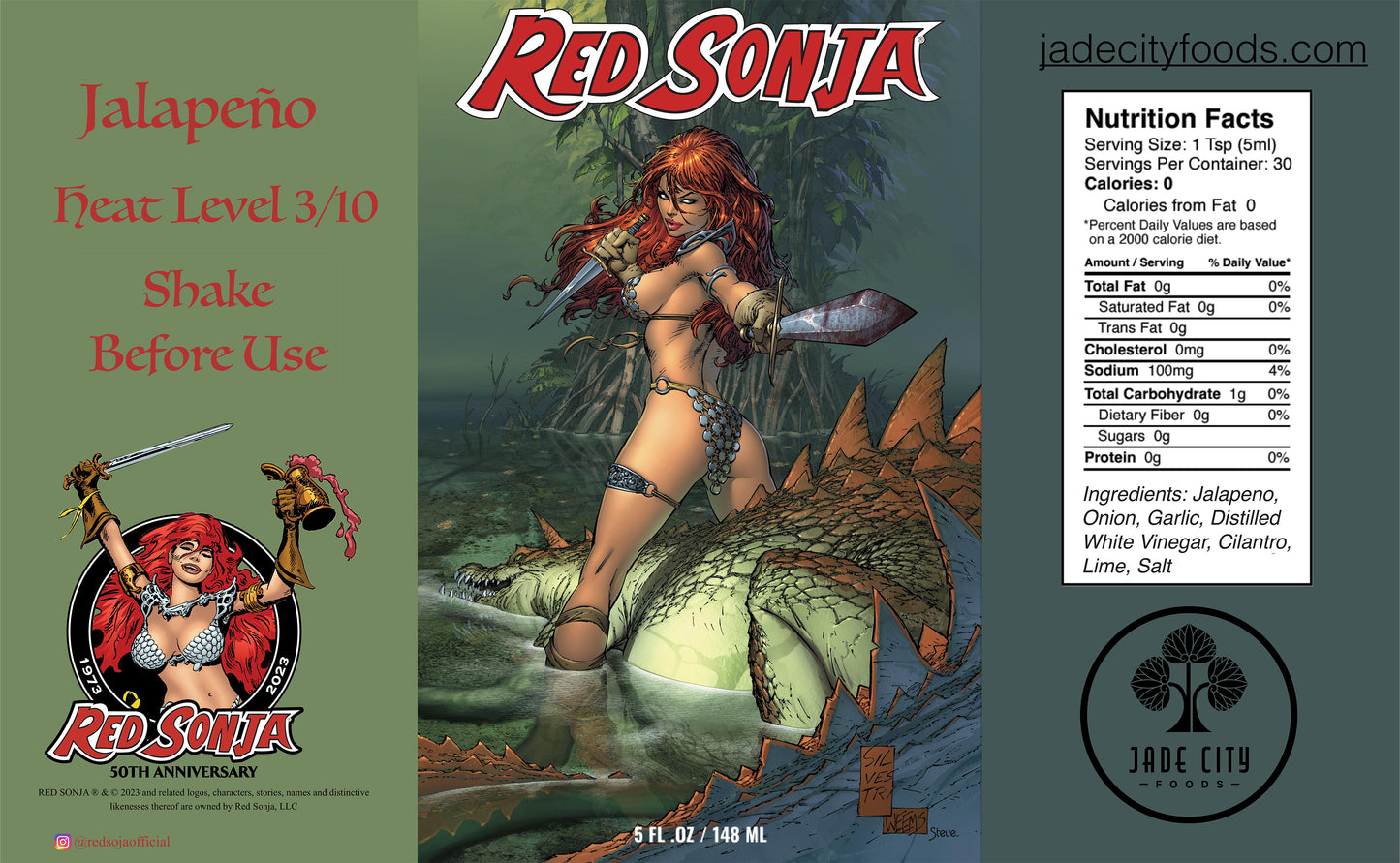Red Sonja : Jalapeño Hot Sauce