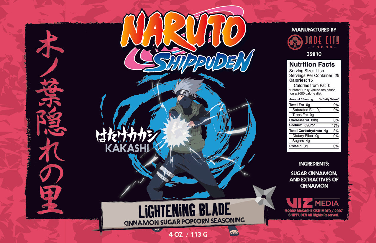 Kakashi's Lightening Blade : Cinnamon Sugar Popcorn Seasoning