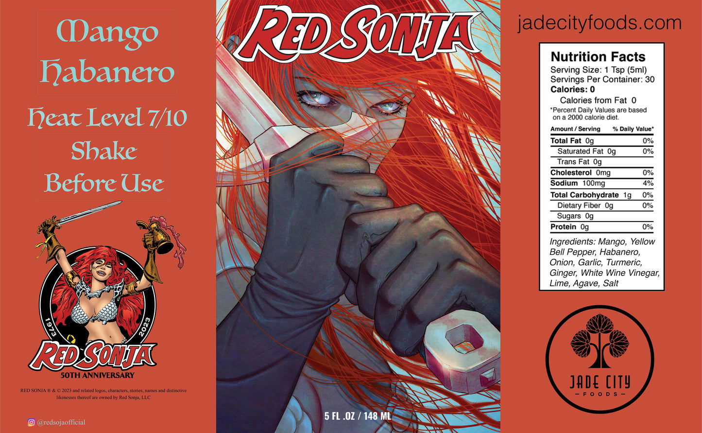 Red Sonja : Hot Sauce 5-Pack