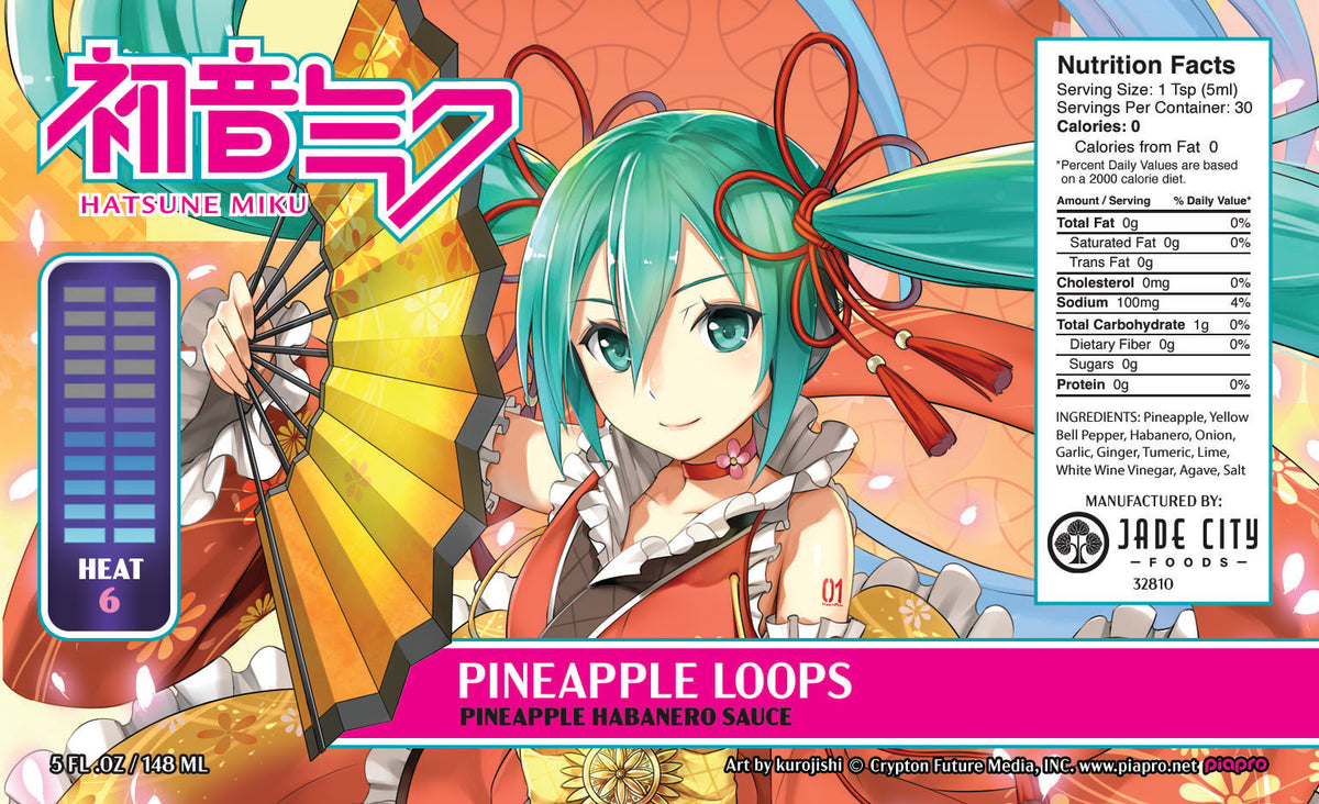Hatsune Miku Hot Sauce 6-Pack : Series 2