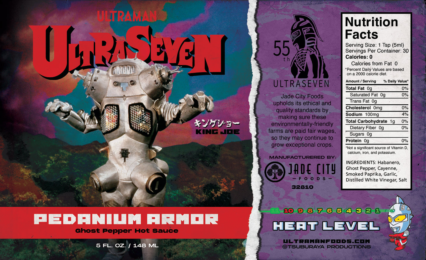 King Joe's Pedanium Armor : Ghost Pepper Sauce
