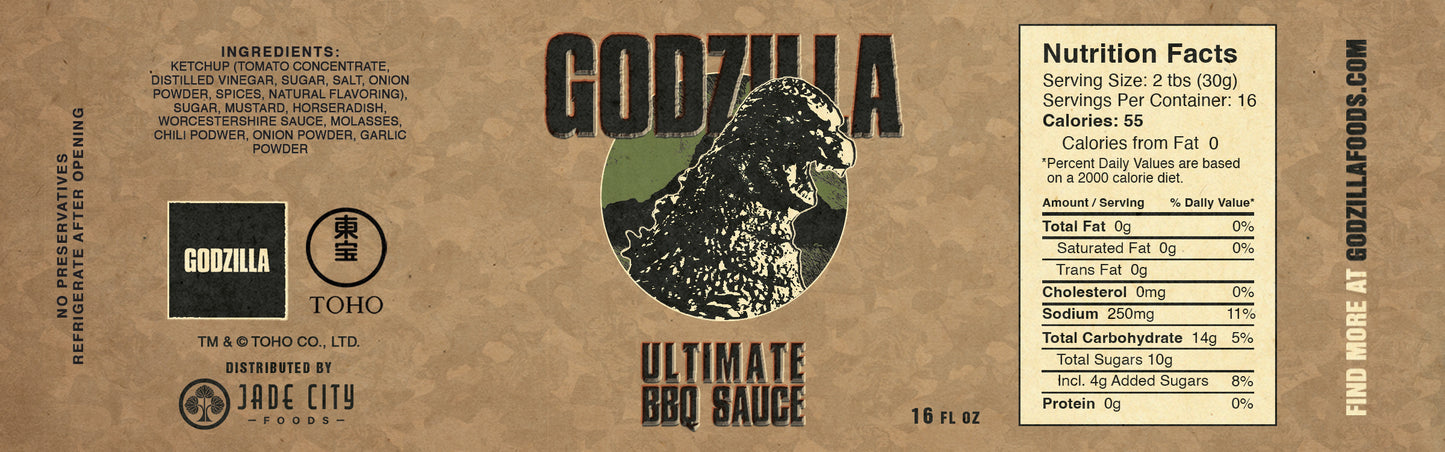 Godzilla BBQ Sauce 2-Pack