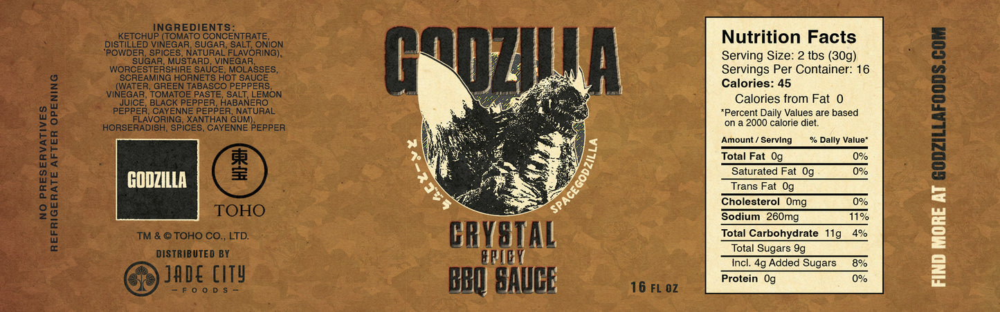 Spacegodzilla's Spicy Crystal BBQ Sauce