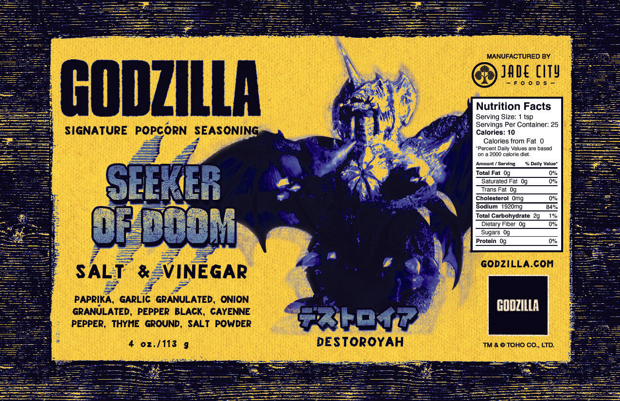Destoroyah's Seeker of Doom : Salt & Vinegar Popcorn Seasoning