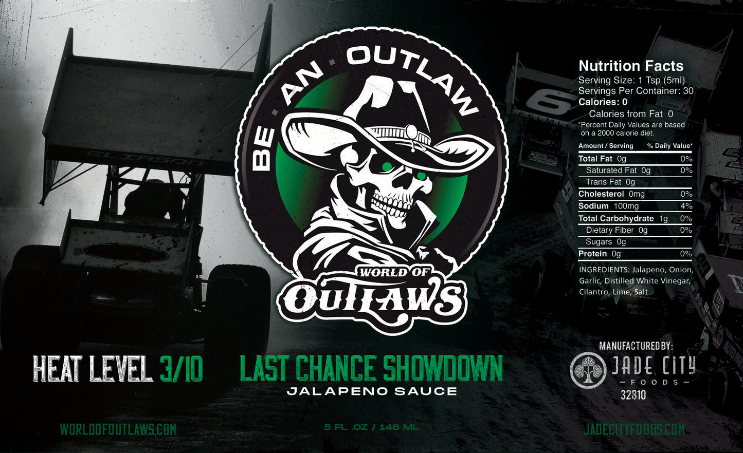 World Of Outlaws® Hot Sauce 5-Pack