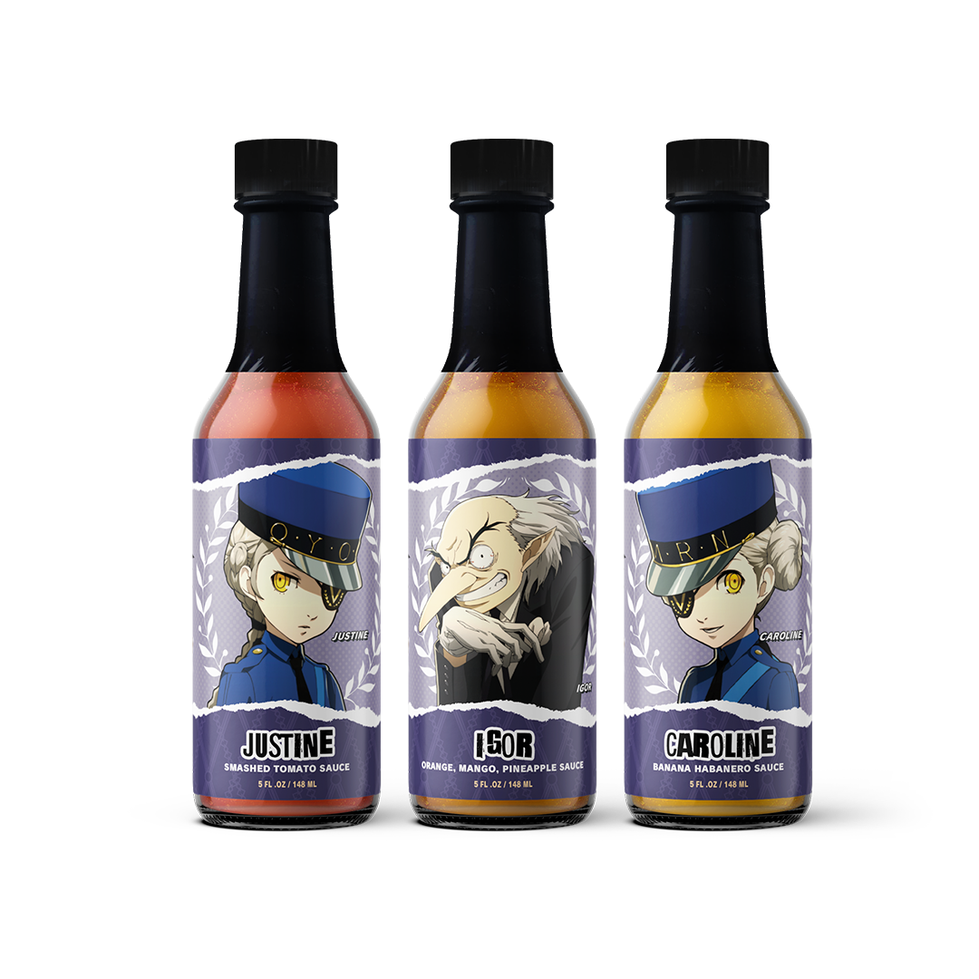 The Velvet Room : Hot Sauce 3-Pack