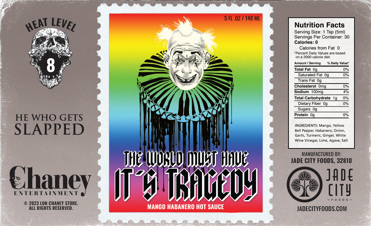 Chaney Entertainment Hot Sauce 5-Pack