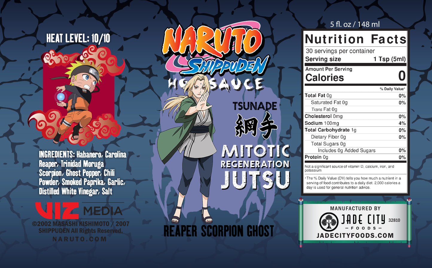 Tsunade's Mitotic Regeneration Jutsu : Reaper Scorpion Ghost Sauce