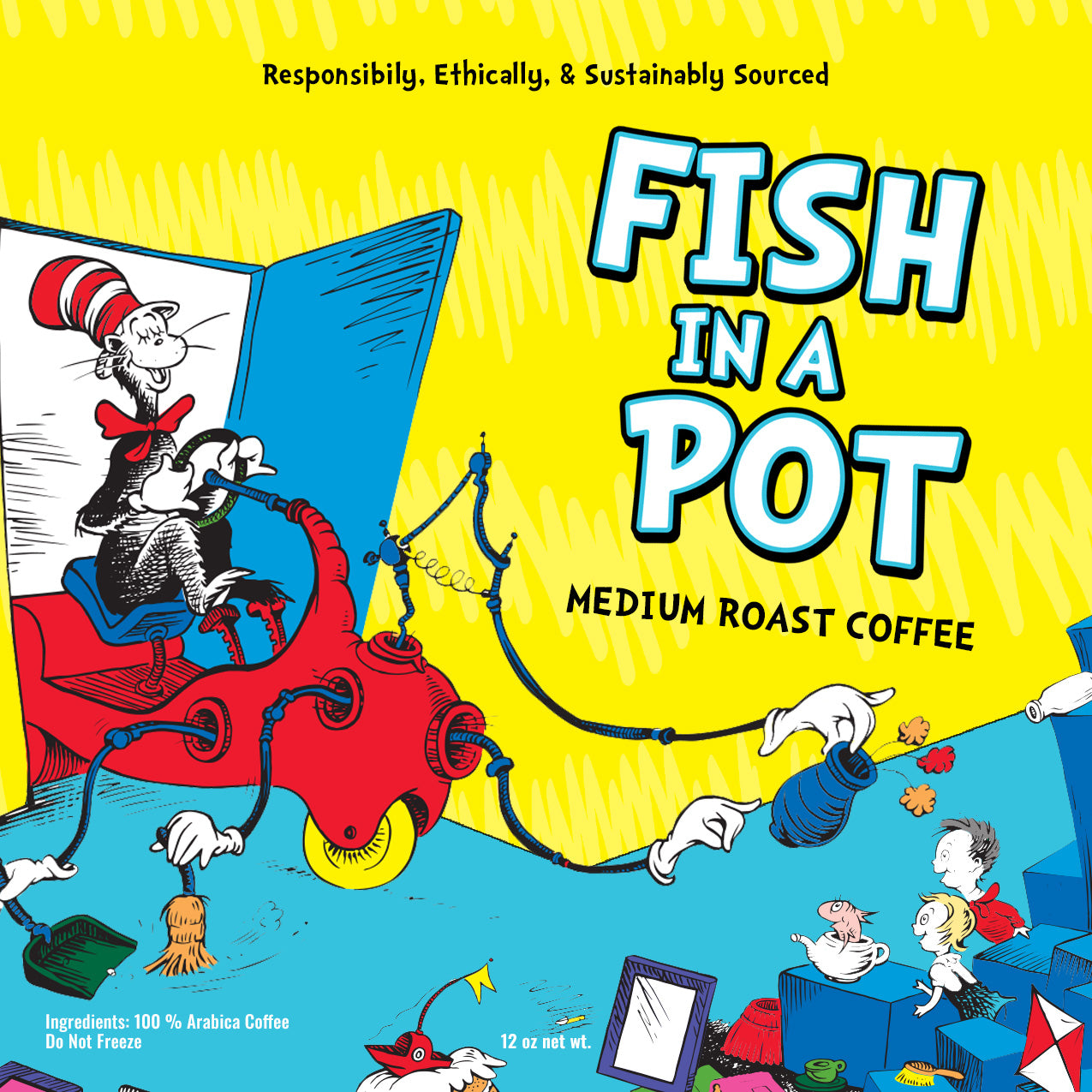 Fish in a Pot : Medium Roast Coffee