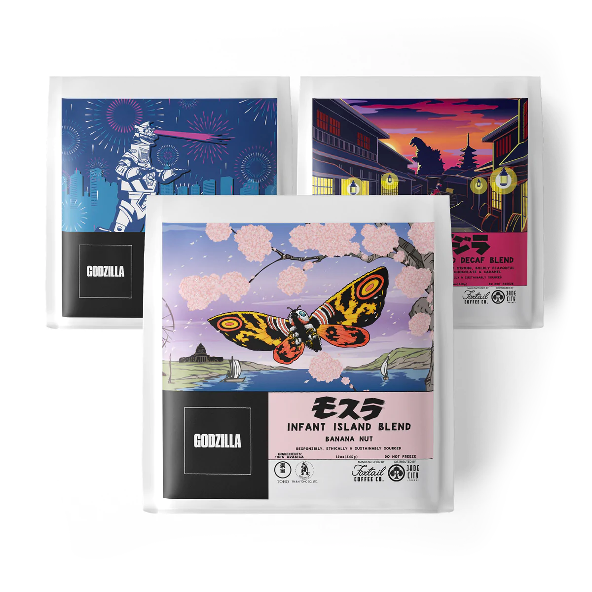 Godzilla Coffee 3-Pack : Series 2