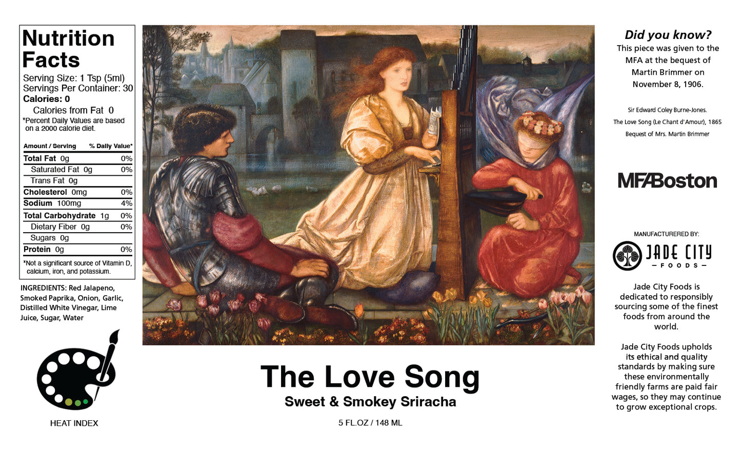 The Love Song : Sweet & Smokey Sriracha